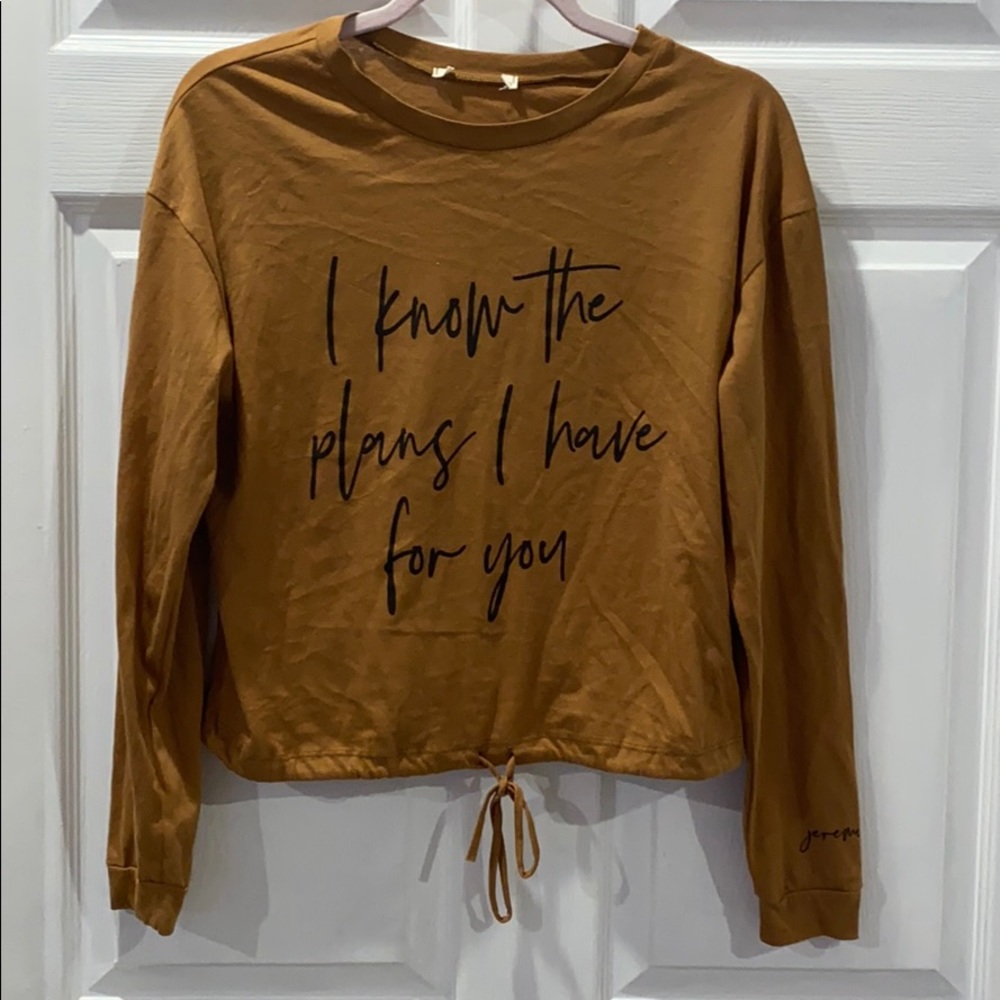 Long Sleeve Crop Top